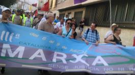 III marchas de la dignidad, Catalunya, Terrassa 