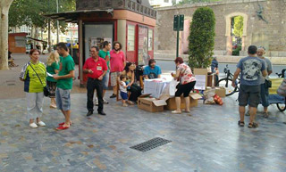 Campaña de recogida de alimentos de la Red Solidaria de Cartagena